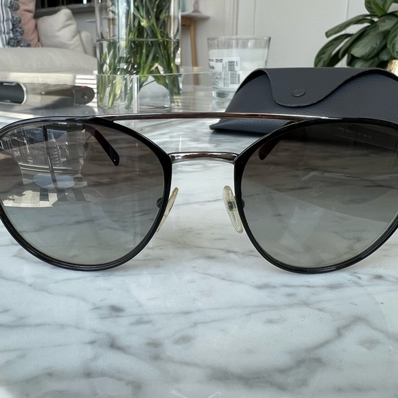 Womens Prada Aviator Sunglasses - Picture 6 of 6